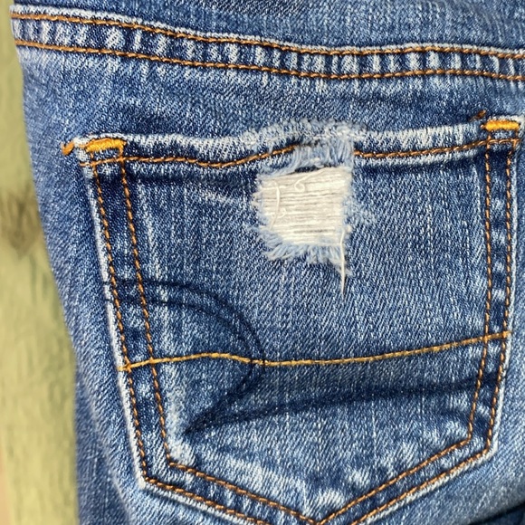 AMERICAN EAGLE Stretch Dk Denim, Girls (Size 00),Good Condition, Used ~6463-D001 - Picture 3 of 10